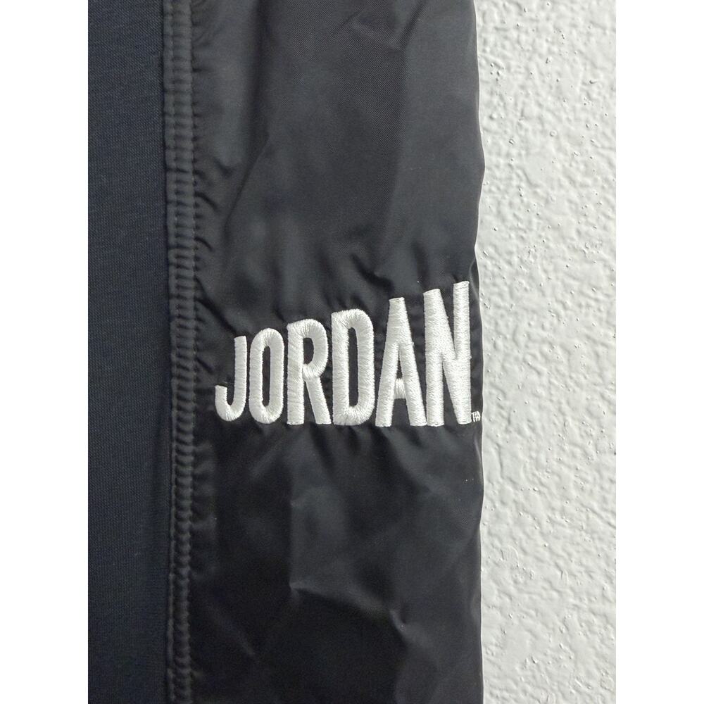 NWT Nike Air Jordan Fight MVP Joggers Fleece Sweat Pants Men’s S Black - Picture 2 of 15